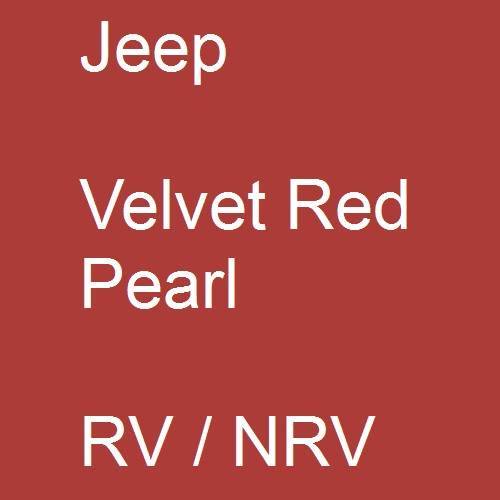 Jeep, Velvet Red Pearl, RV / NRV.